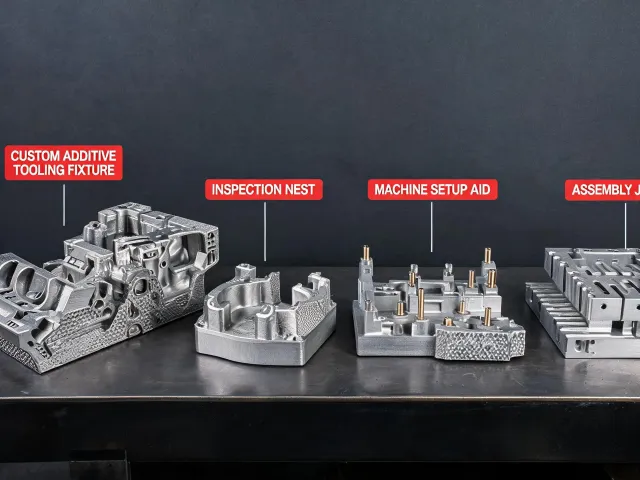 Printed tooling fixtures and inspection nests